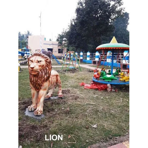 Fiber Lion Statue