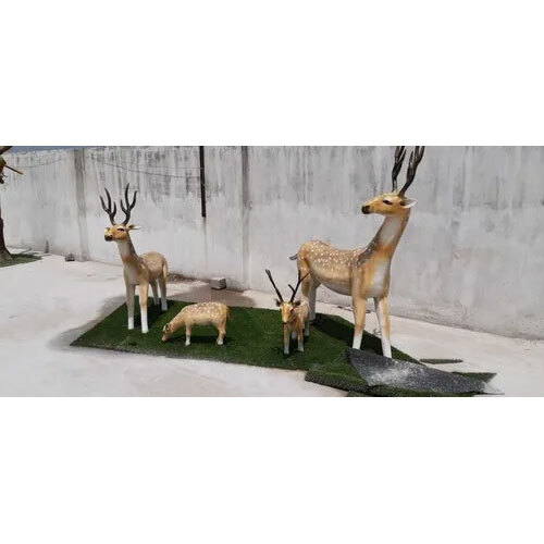 FRP Deer Statue