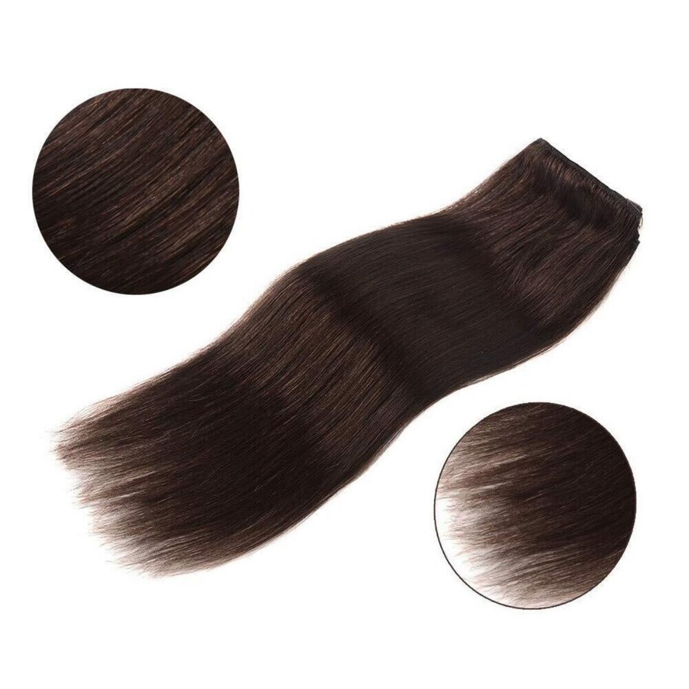 One Piece Clip In Extensions Double Drawn quality Real Human Hair Vendor