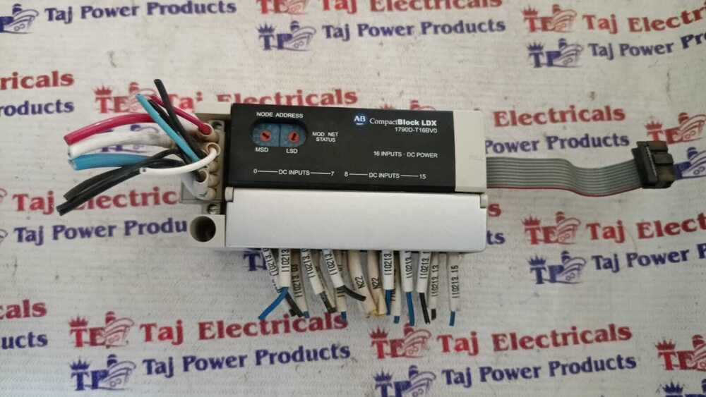 ALLEN BRADLEY 1790D-T16BV0 COMPACT BLOCK LDX