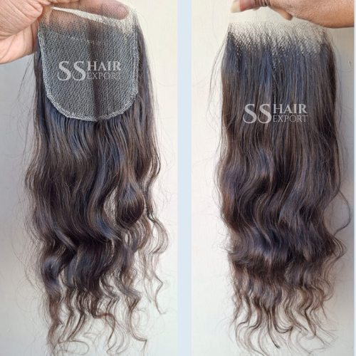 Black 6x6 Closure Sew In Side Part | Free Part | HD Lace Wave Indian Virgin Human Hair