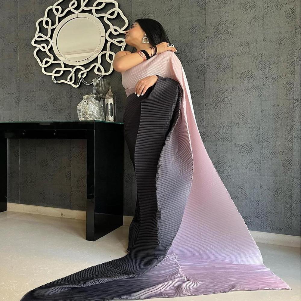 Designer Printed Saree