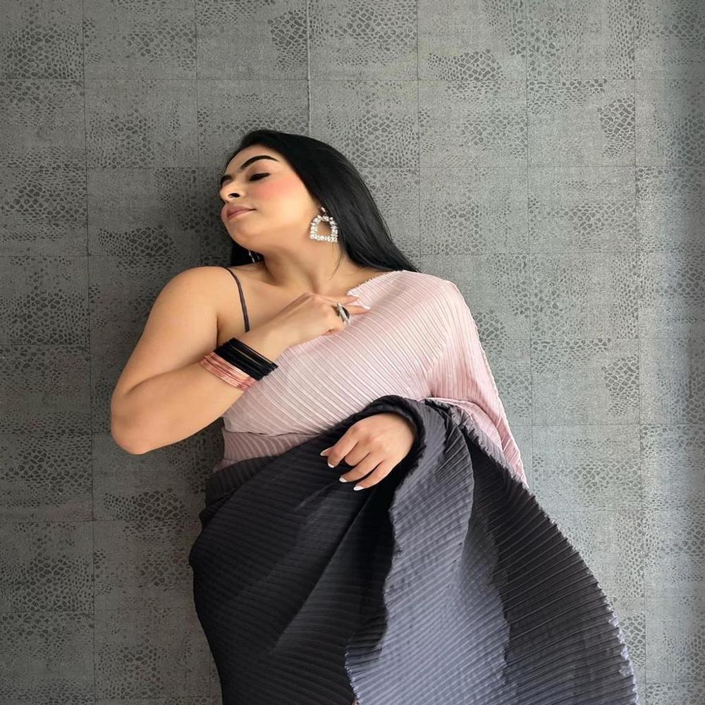 Designer Printed Saree