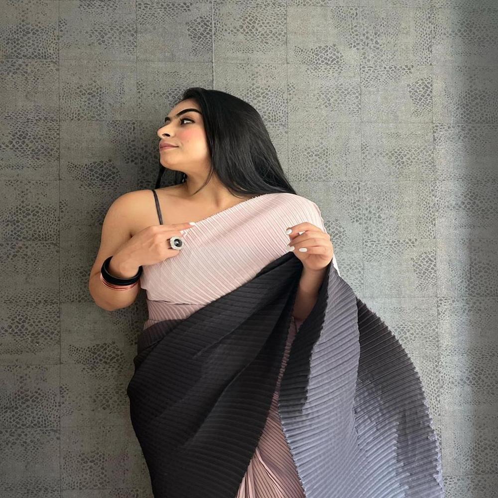 Designer Printed Saree