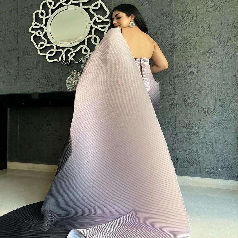 Designer Printed Saree