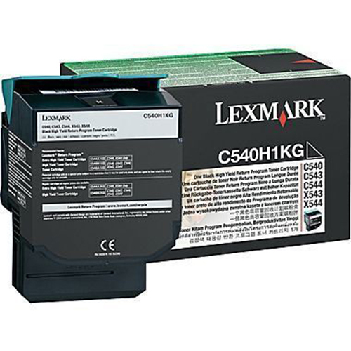 Lexmark C540H1KG High Toner Cartridge Black