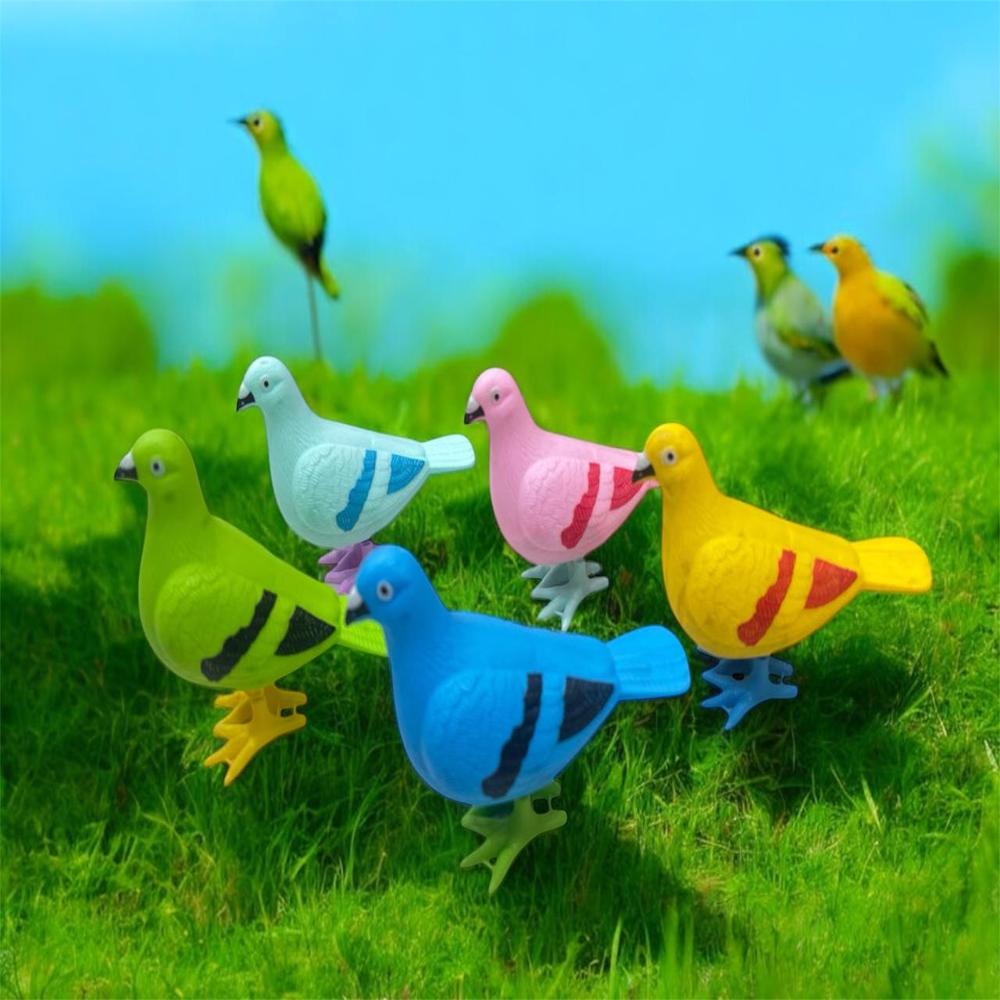 Wind-Up- Colourful Jumping Pigeon - Color: Different Available