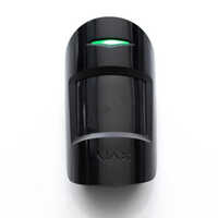 Ajax Wireless Motion And Glass Break Detector With Pet Immunity - Color: Black