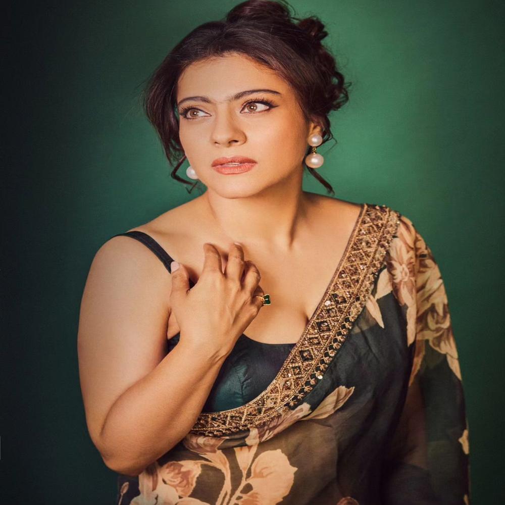kajal saree