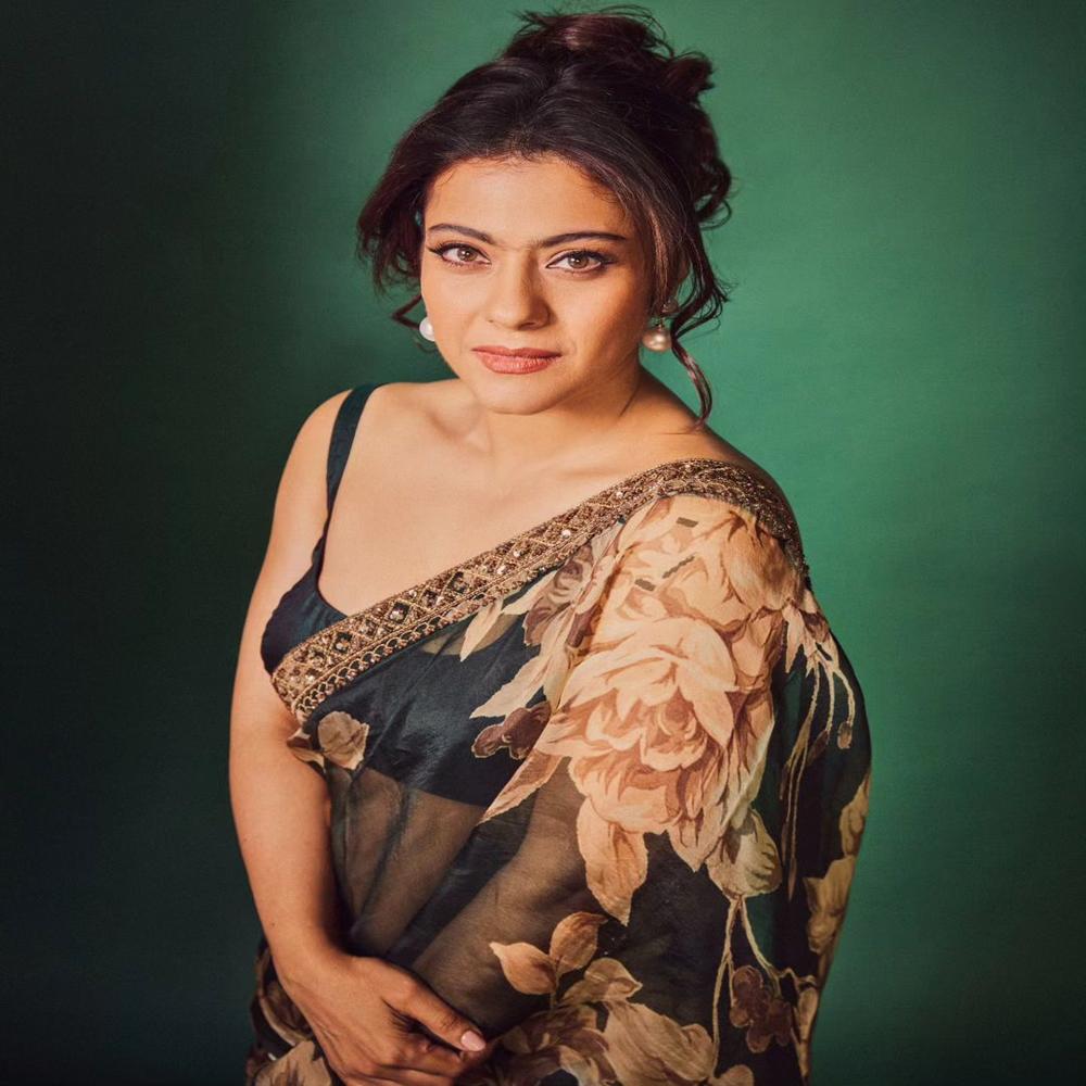 kajal saree