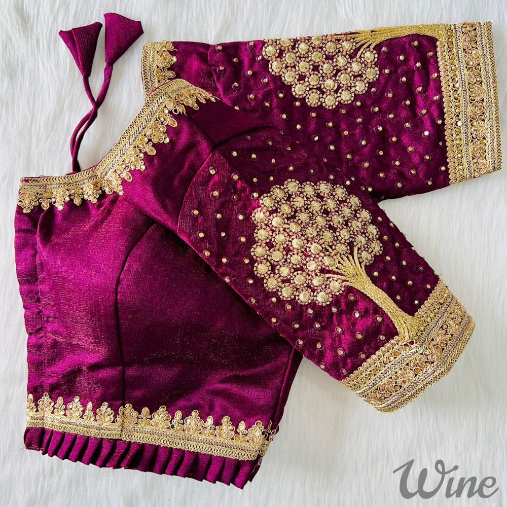 Womens Blouse - Color: Red