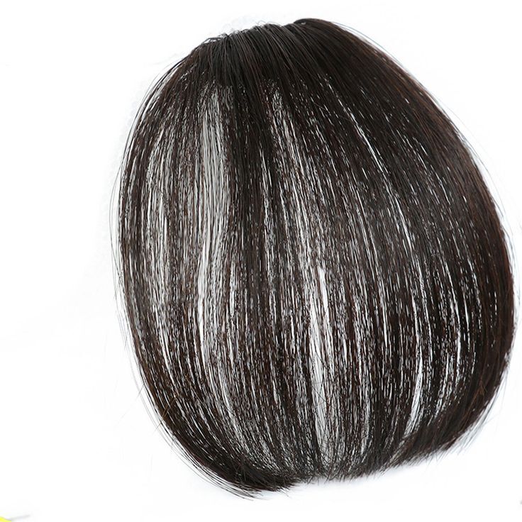100% Real Human Hair Bangs
