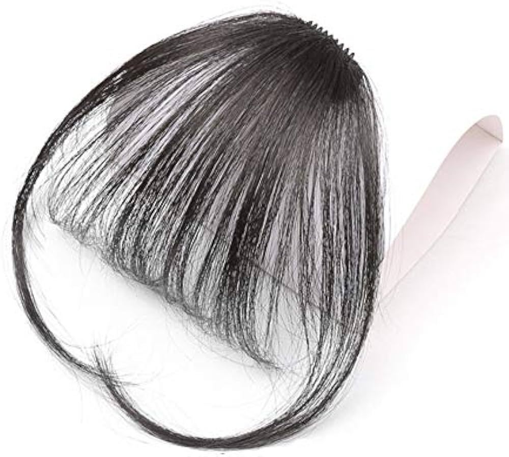 100% Real Human Hair Bangs