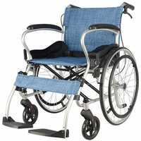 Manual Folding Aluminium Wheelchair - Application: Industrial
