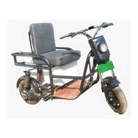 Three Wheeler Battery Operated Scooter - Body Material: Mild Steel