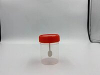 Stool Container - Color: Transparent