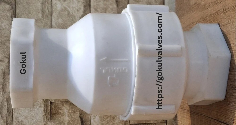 Pp Non Return Valve Screw End 1"