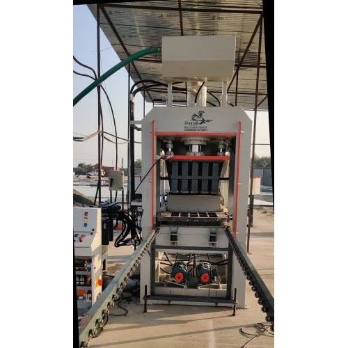 Fly Ash Bricks Making Machine - Color: White
