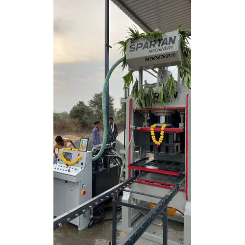 Automatic Cement Brick Making Machine