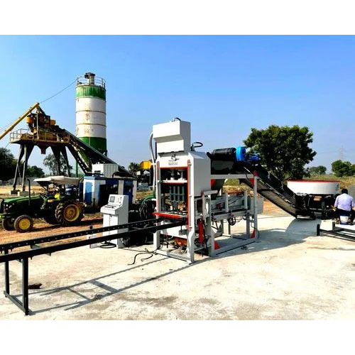 Automatic Concrete Brick Making Plant