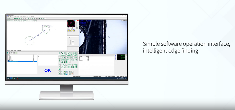 SAHIL Semi-Automatic Vision Measuring Machine VMM