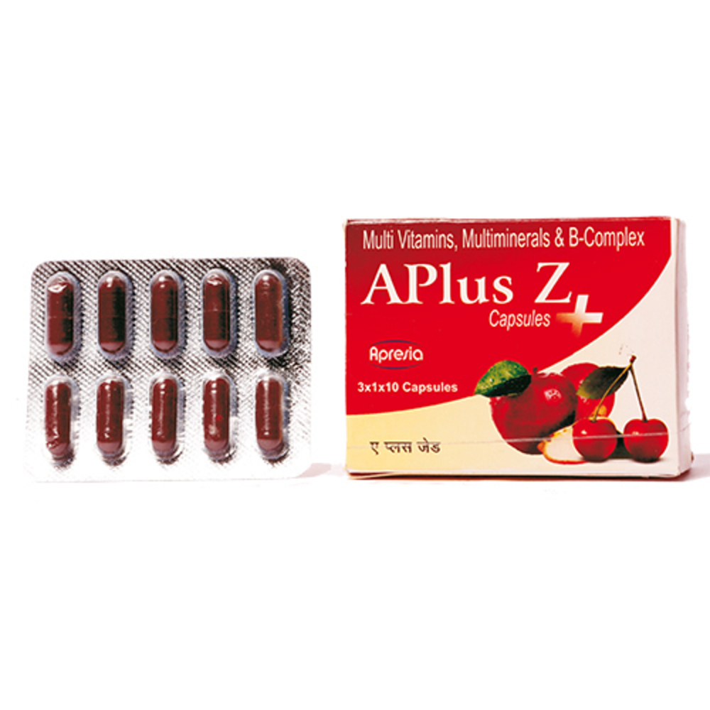 A Plus Z Capsule Multi Vitamin Multiminerals And B Complex Capsules - Age Group: Suitable For All Ages