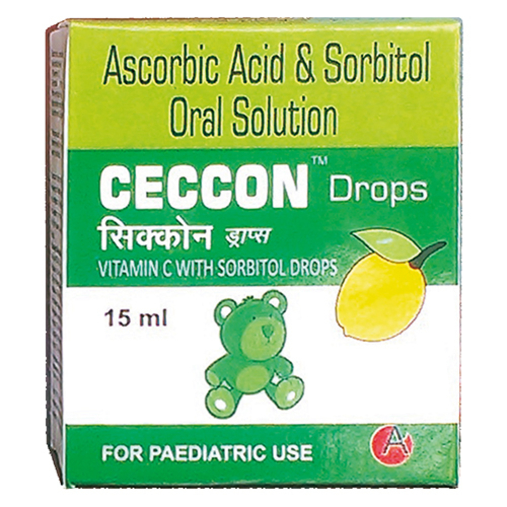 Ceccon Drop Ml Ascorbic Acid And Sorbitol Oral Solution Drops - Best Before: 24 Months