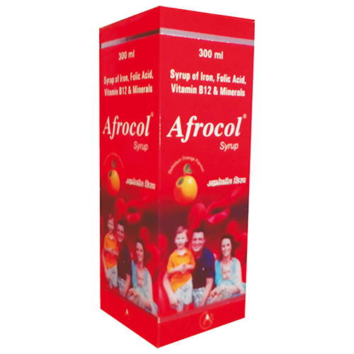 300ml Iron Folic Acid Vitamin B12 And Minerals Syrup