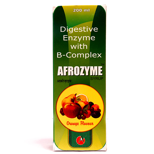 AFROZYME SYRUP 200ml Digestive Enzyme With B Complex Syrup