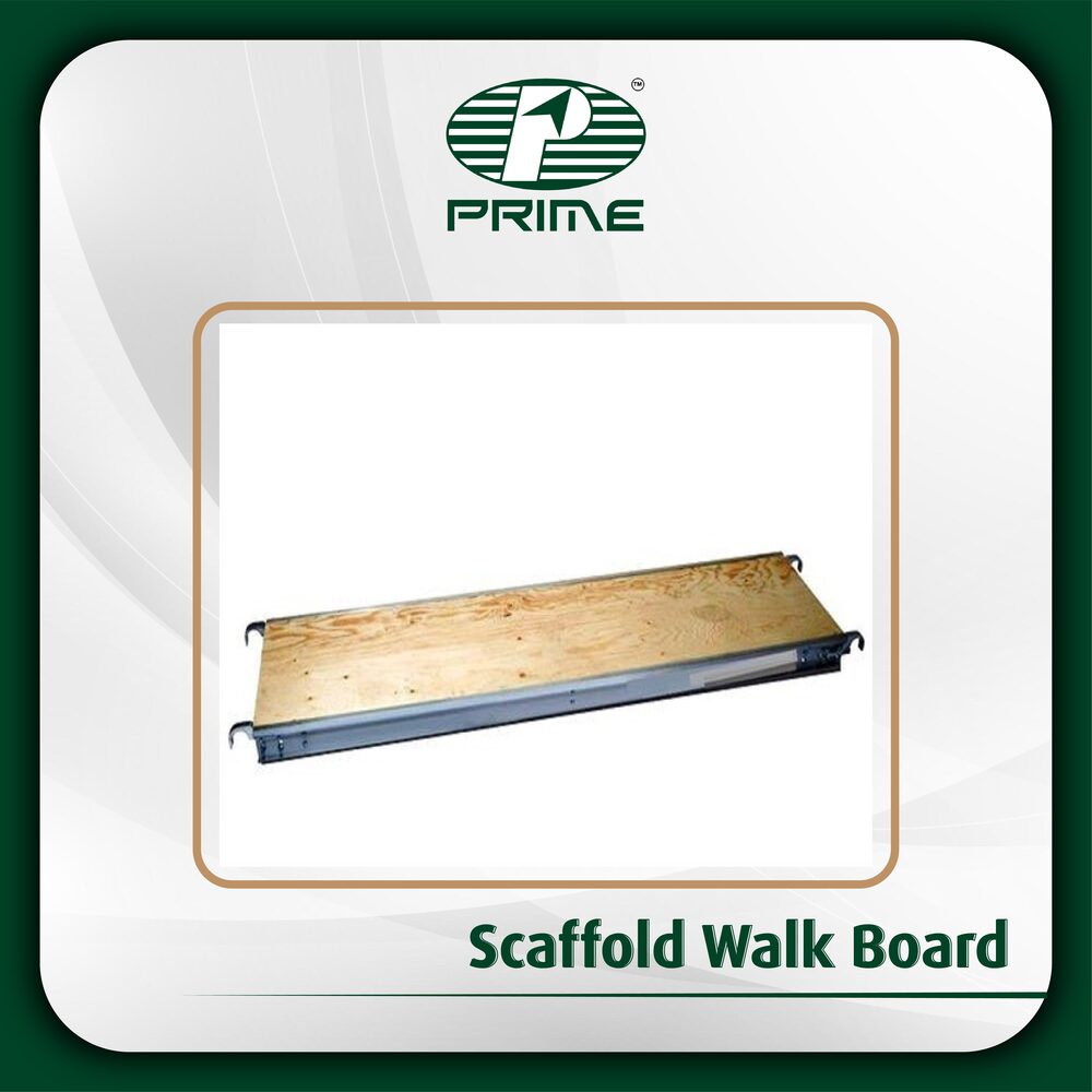 Scaffolding Board - Steel, 4ft Height X 20ft Length | Durable, Robust, Galvanized, Heavy-duty Load Capacity, Anti-slip Surface, Industrial Grade