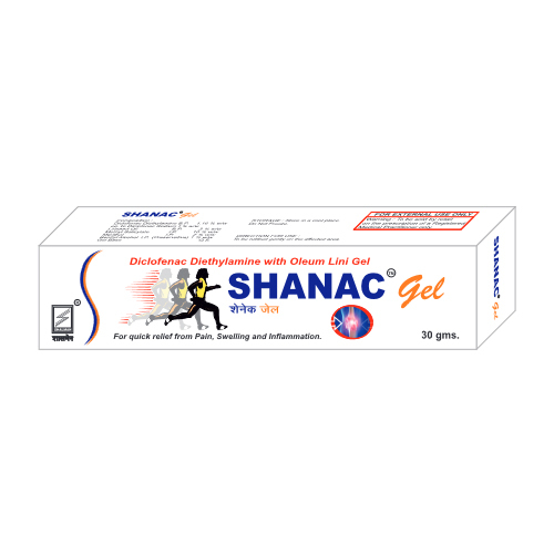Shanac Gel Cream - Application: Skin