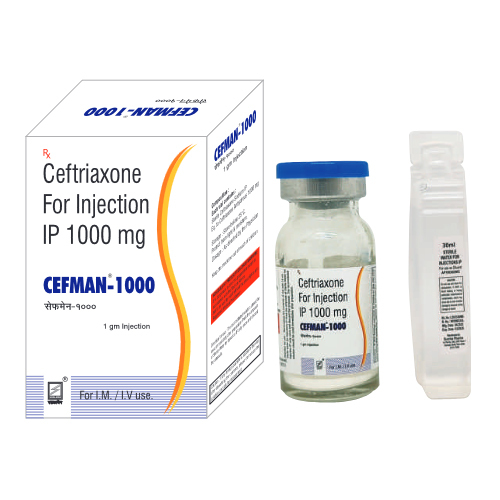 Cefman 1000 Injection - Dosage Form: Liquid