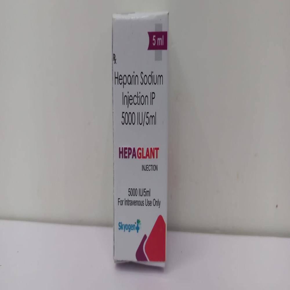 HEPARIN SODIUM 5000 IU INJ.