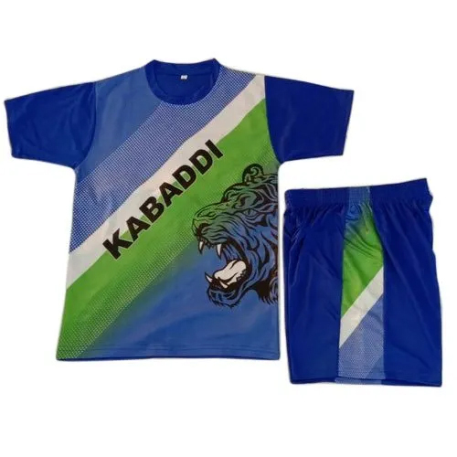 Mens Printed Kabaddi Jersey Uniform