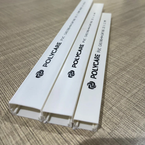 Premium 25x16 Mm Pvc Casing Capping - Pvc Material , 25x16 Mm Size, Polished Surface Finish, White Color For Electric Wire Installation