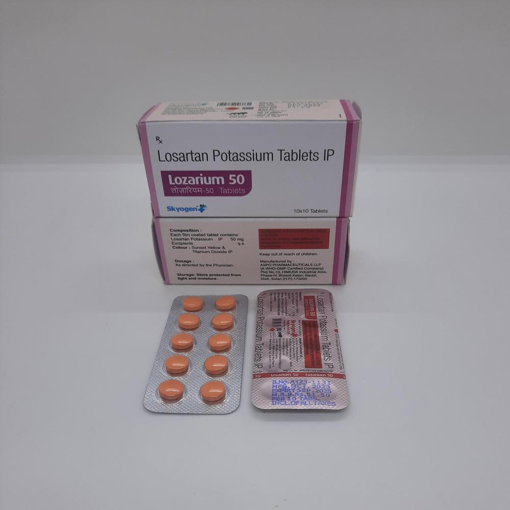 LOSARTAN POTASSIUM 50 MG TABLET