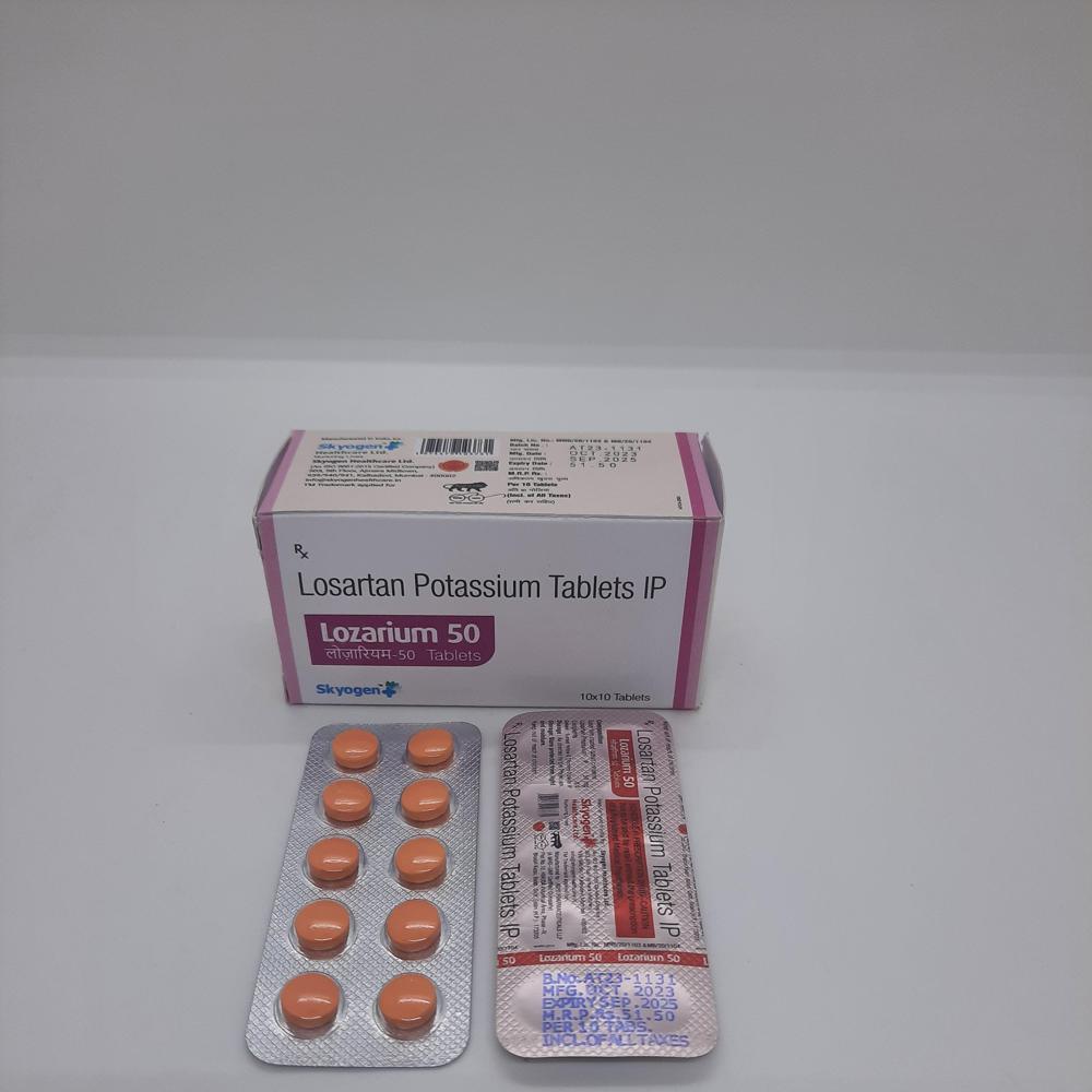 LOSARTAN POTASSIUM 50 MG TABLET