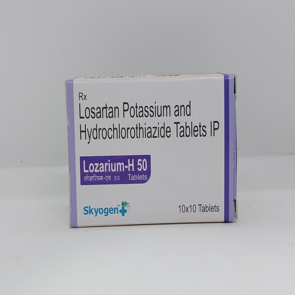 LOSARTAN POTASSIUM 50MG , HYDROCHLOROTHIAZIDE 12.5 MG TABLET TABLET