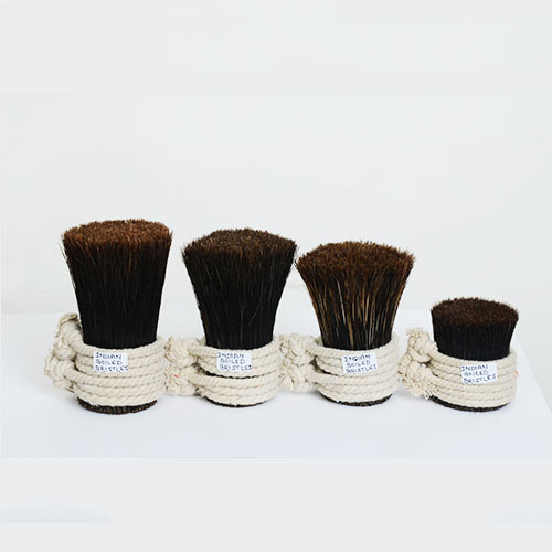 Natural Black Pig Hair Bristles