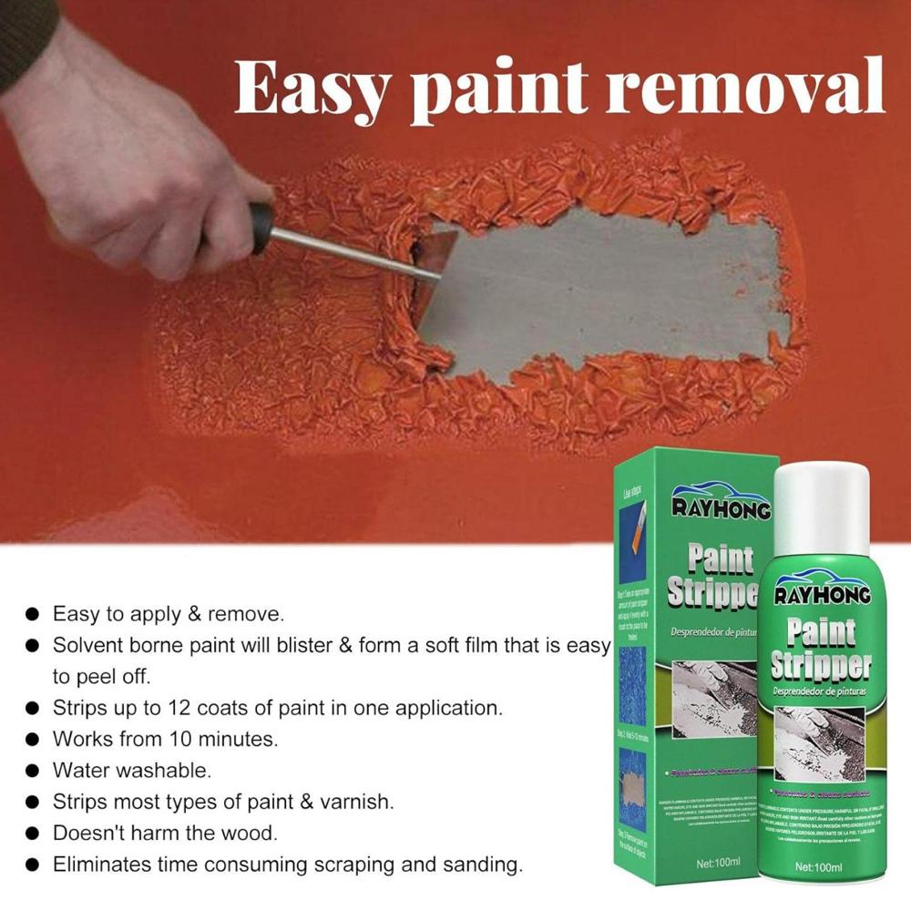 Paint Remover Liquid High-Efficiency 100ml