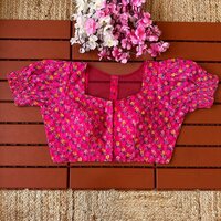 Designer Bridal Party Wear Ladies Saree Blouse