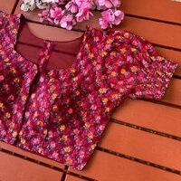 Designer Bridal Party Wear Ladies Saree Blouse