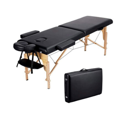 PORTABLE WOODEN MASSAGE BED