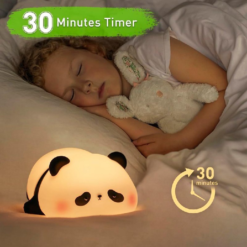 Sleeping Panda Night Light - Led Type: Lamp