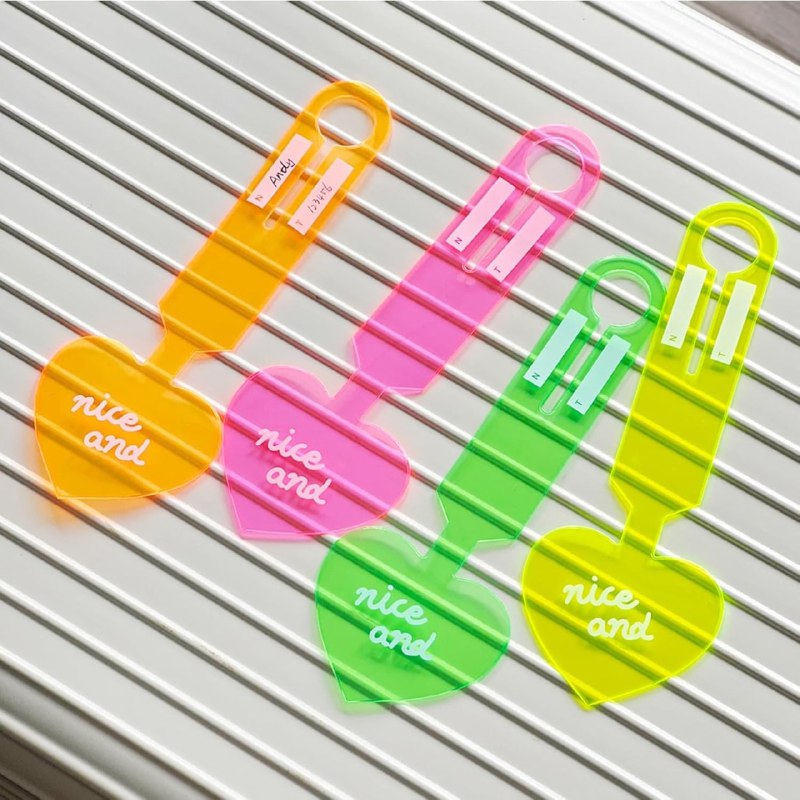 Silicone Luggage Tag for Suitcases