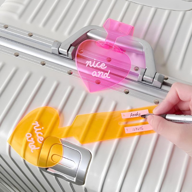 Silicone Luggage Tag for Suitcases