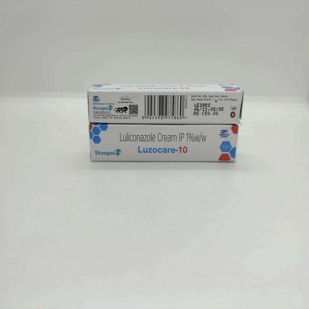 LULICONAZOLE 1% W/W CREAM 10GM
