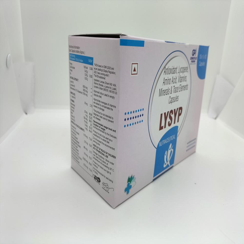 ANTIOXIDANT, LYCOPENE AMINO ACID, VITAMINS, MINERALS AND TRACE ELEMENTS CAPSULE