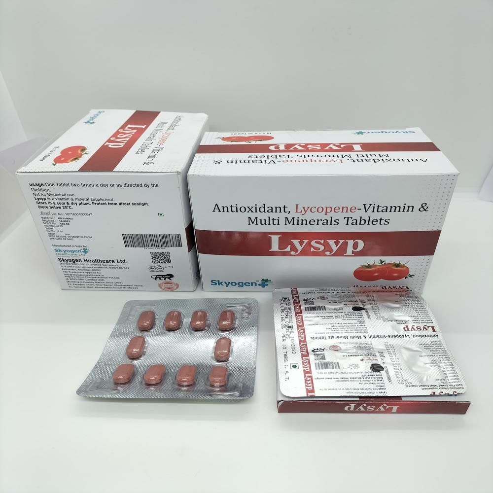 ANTIOXIDANT, LYCOPENE, VITAMINS, MULTI MINERALS TABLET
