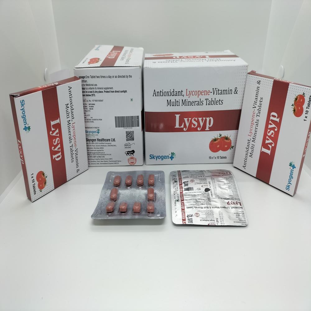 ANTIOXIDANT, LYCOPENE, VITAMINS, MULTI MINERALS TABLET